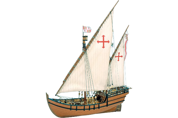 Maqueta del barco La Niña